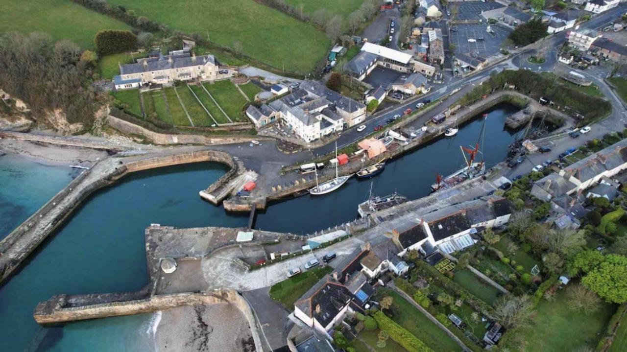 Stunning Yacht Sea Lion In Charlestown Harbour, Cornwall Otel Dış mekan fotoğraf