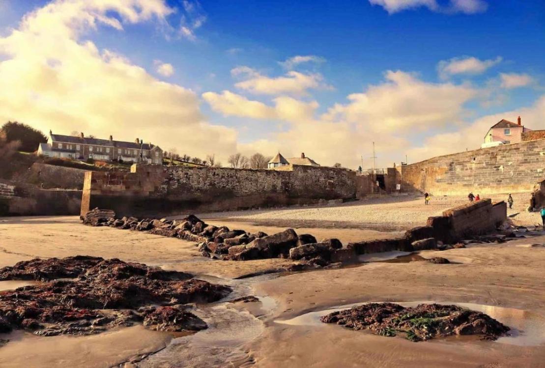 Stunning Yacht Sea Lion In Charlestown Harbour, Cornwall Otel Dış mekan fotoğraf