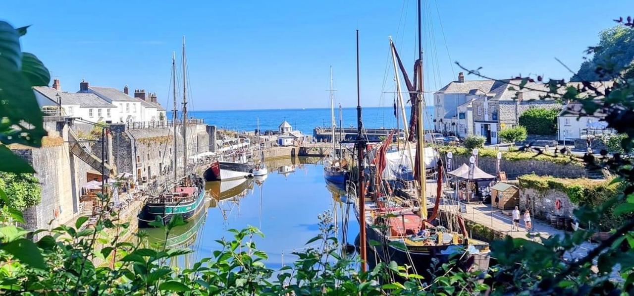 Stunning Yacht Sea Lion In Charlestown Harbour, Cornwall Otel Dış mekan fotoğraf